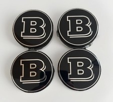 4 logo caches moyeu brabus