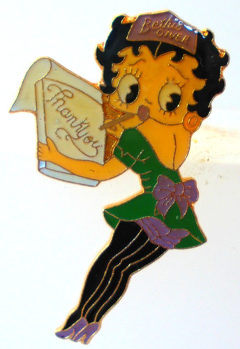 Pin betty boop - pin,
