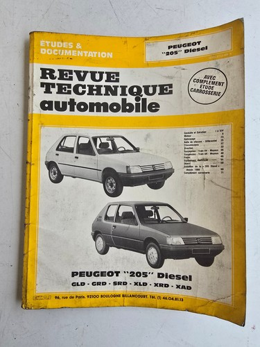 Rta peugeot 205 diesel - peugeot,