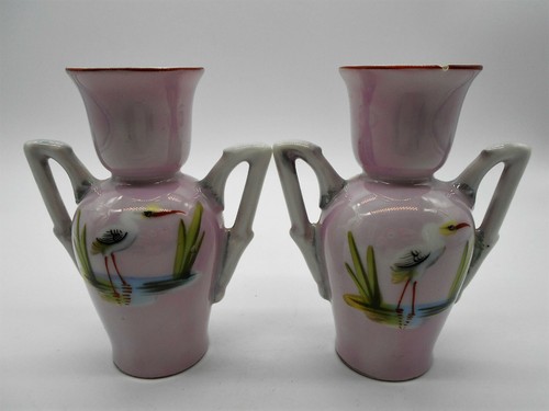 Paire vase rose - vase,