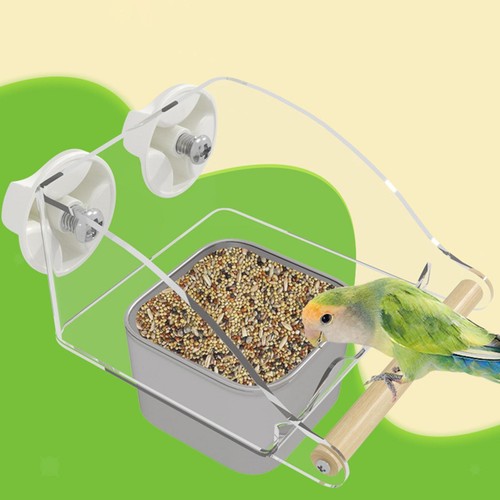 Mangeoire oiseaux pour cage - à,