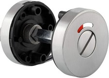 Inox Rosette Rosetten-Paar Wc-Verriegelung Rond Salle Tournant le Boulon