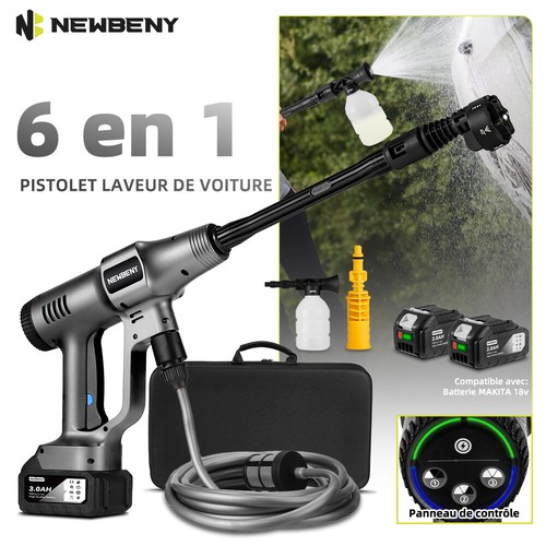 6en1 nettoyeur haute pression - nettoyeur,