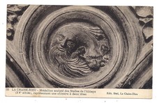 the god chair, carved medallion of the abbey stalls