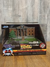 Diorama 1/87 Jada Toys Retour Vers Le Futur TBE