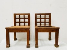 paire de chaises en chêne