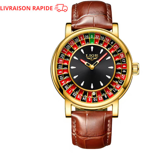 Montre homme lige luxe - montre,