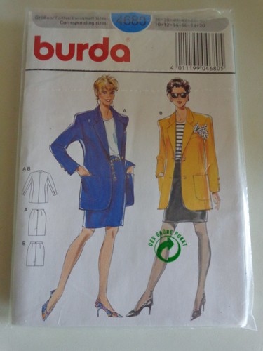 Patron burda 4680 pattern - patron,