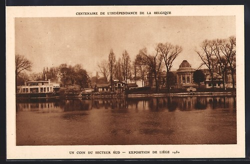 Carte postale liège - liège,