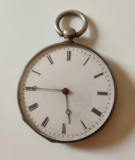 MONTRE A GOUSSET ARGENT 19EME