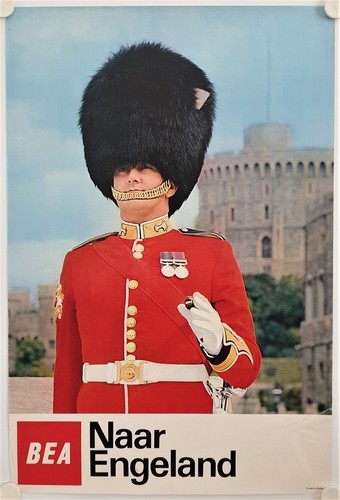 Affiche tourisme bea british - bea,