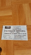 Billet de concert PATRICK