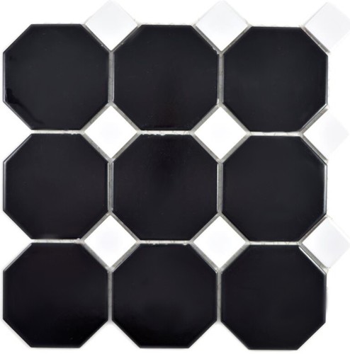 Mosaïque céramique noir - mosaïque,