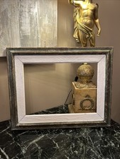 Cadre Ancien, Mouluré, À Patine Verte