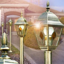 Lampadaire classique Éclairage de jardin Réverbère Luminaire extérieur 163403