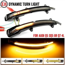 Clignotant LED Dynamique de Rétroviseur Pour Audi Q5 SQ5 8R Q7 SQ7 4L Défilement
