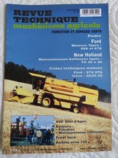 REVUE TECHNIQUE MOISSONNEUSE