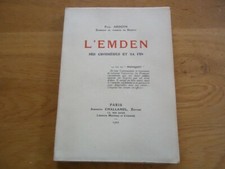 WWI EMDEN SES CROISIERES ET SA