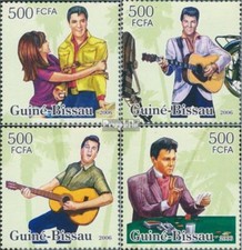 Guinée-bissau 3431-3434 (complète. édition) neuf avec gomme originale 2006 elvis