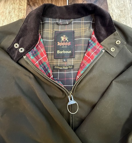 Barbour baracuta harrington - barbour,