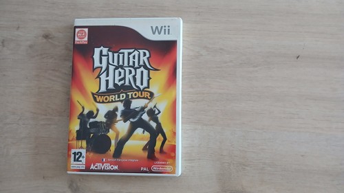 Jeu wii guitar hero world - jeu, tour