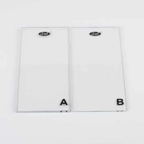 Plaque transparente - , ab