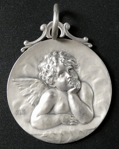 Grosse médaille berceau - grosse, de