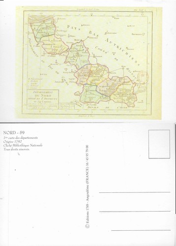 Ere carte departements - 1, de