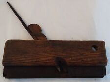 Vintage Rabot à moulurer antique fin 19e siècle outil ancien en bois