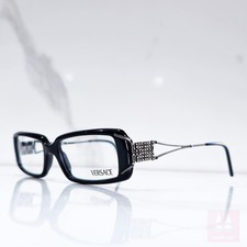 Versace Vintage Eyeframe 3043 Eyeglasses Bayonetta Style Eyewear Bezel Glasses