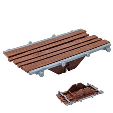 Playmobil pièce marron/gris