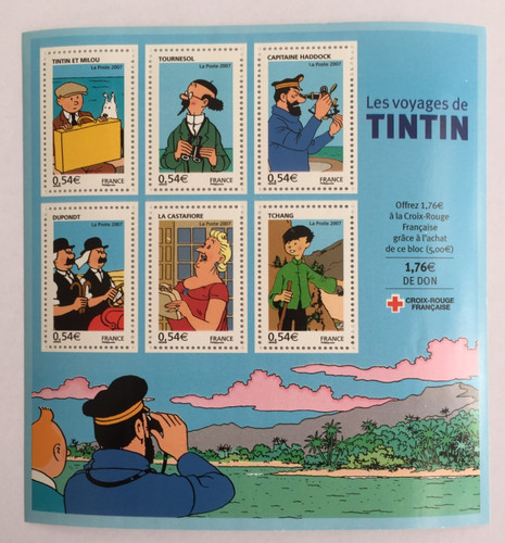 Feuillet timbres france 2007 - feuillet,