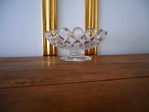 Coupe coupelle plat sur pied