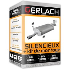 Pour Honda Stream 2.0i 16V silencieux arriere 6875