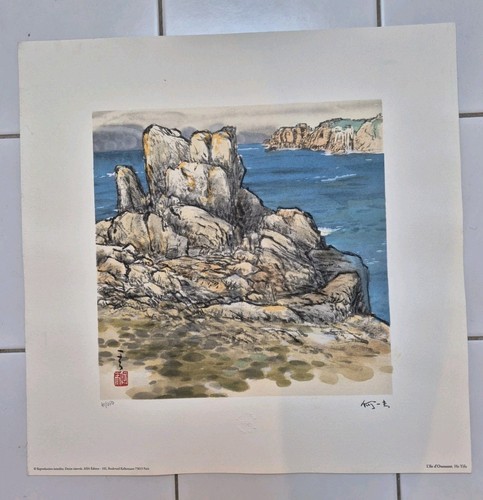 Pochoir original sur - ,