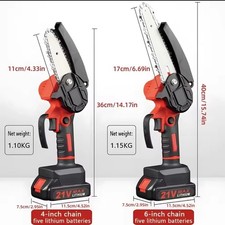 Mini tronçonneuse batterie