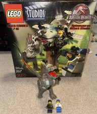 LEGO Studios: Spinosaurus Attack (1371) READ! Box, Dinosaur And Minifigures