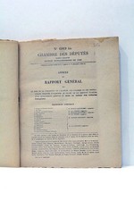Annexe au rapport générale