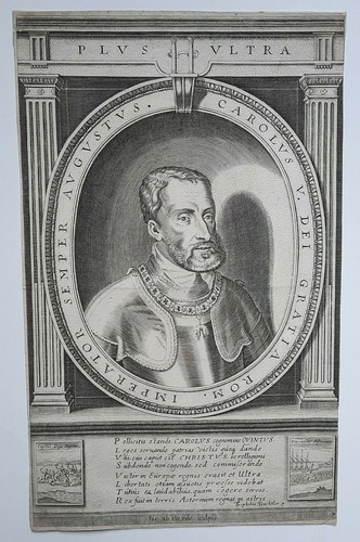 Charles quint portrait gravure - charles,