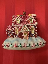 christmas ornament glass poland radko Sugar Chateau House