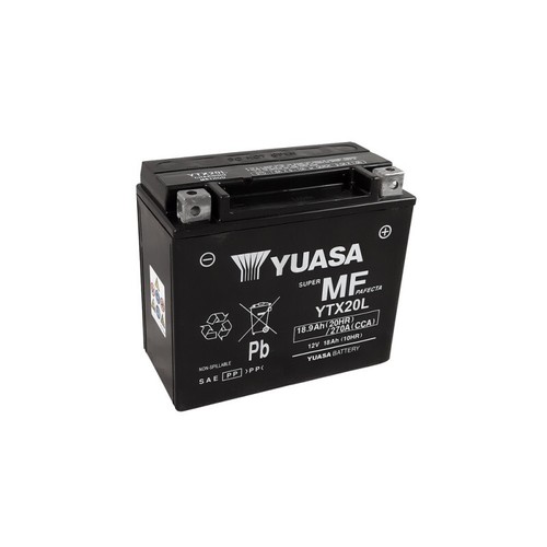 Batterie moto yuasa ytx20l - moto,