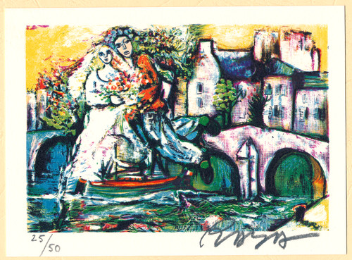 Lithographie raya sorkine - lithographie,