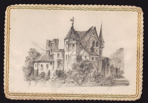 Dessin original crayon - dessin, au