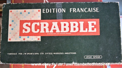 Ancien jeu scrabble - ,