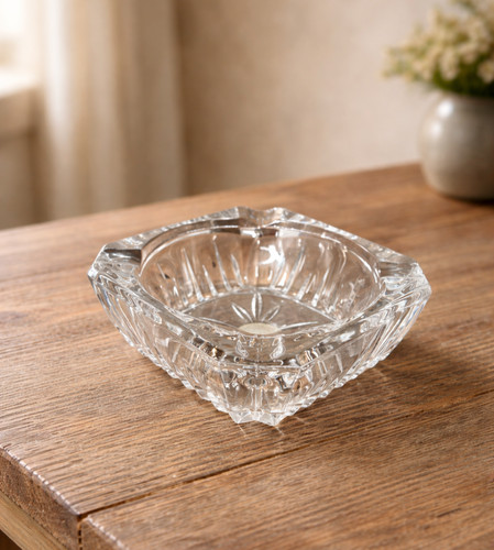 Cendrier vintage cristal - vintage,
