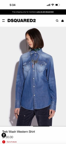 Dsquared2 trek wash western - wash,