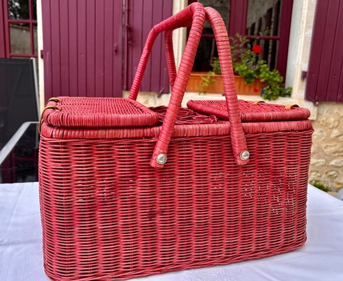 Ancien joli panier - ancien,