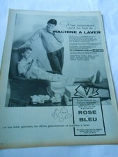 Advertising 1960 Layette Absorba Combo Washer Pink or Blue