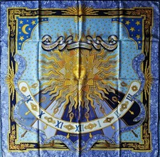 HERMES Scarf Carre 90 Enjoy