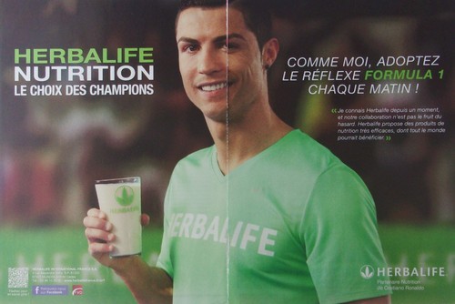 Publicité herbalife - ,